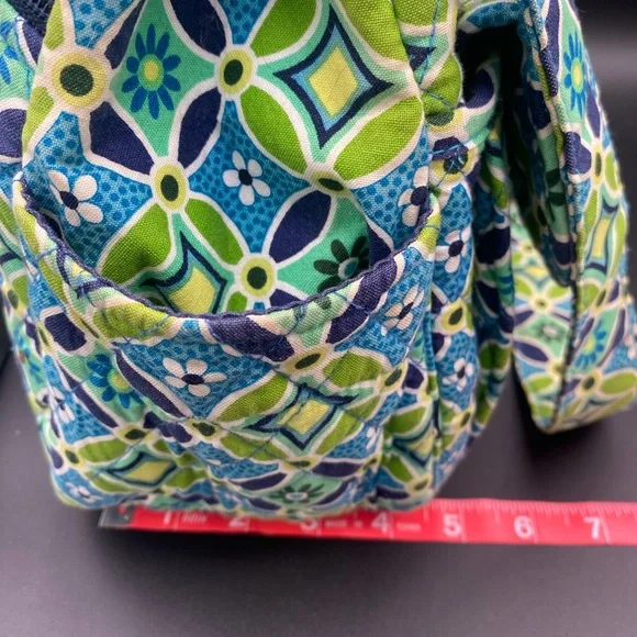 Vera Bradley Floral Geometric Shoulder Bag - Picture 7 of 11